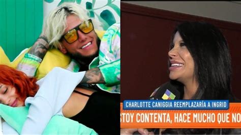 La reacción de Charlotte Caniggia cuando le preguntaron por la relación