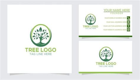 Nature Trees Logo Graphic By Arman Hossen · Creative Fabrica