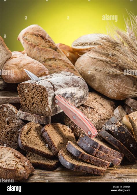 Types Of Bread Hi Res Stock Photography And Images Alamy