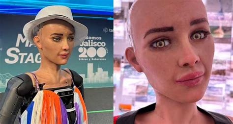 "Me estoy divirtiendo en Guadalajara": Sophia, la primer robot ciudadana