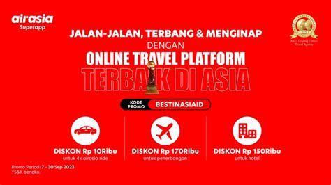 Airasia Superapp Raih Gelar Asia S Leading Online Travel Agency Di World Travel Awards