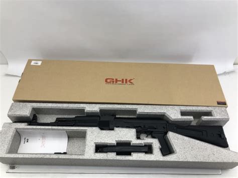 Yahoo オークション 71 F114GHK AK74MN GBBR ガスガン