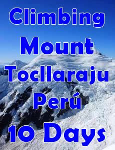 Ice Climbing Ishinca Tocllaraju Quitaraju Mountains Peruvian South America