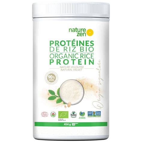 Protéines de riz biologiques Nature Zen Boutique en ligne Eco