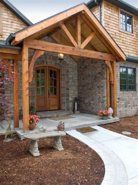 Great Front Porch Addition Ranch Remodeling Ideas House Exterior