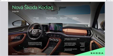 Škoda ukázala interiéry nových modelů Superb a Kodiaq Je to revoluční