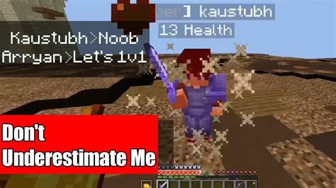 He Called Me Noob So I Did This Minecraft Pojavlauncher Pvp