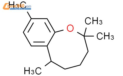 205931 10 8 2H 1 Benzoxocin 3 4 5 6 tetrahydro 2 2 6 9 tetramethyl 化学式