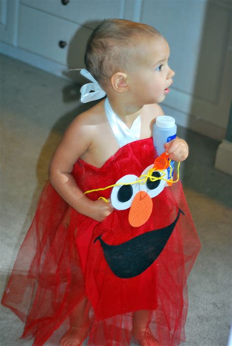 Kara's Korner: No Sew Elmo Halloween Costume