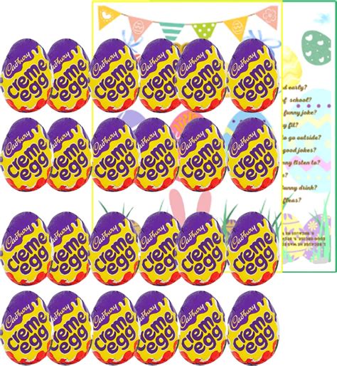 Easter Eggs Bulk Creme Egg Single 40g Milk Chocolate Mini Eggs