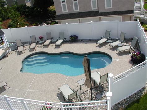 Viking Fiberglass Pools Bermuda Traditional Pool Boston By