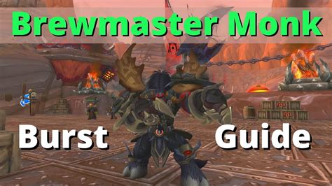 Brewmaster Monk Pvp Burst Guide Shadowlands Wow Youtube