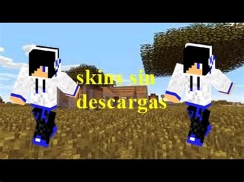 Cómo poner Skins en Minecraft sin descargar nada HD YouTube