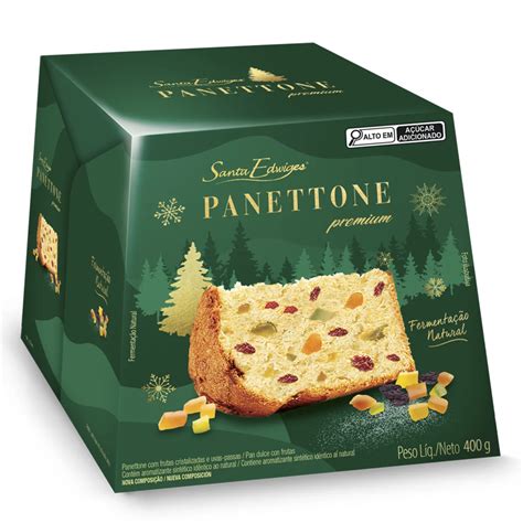 Panettone De Frutas Premium Santa Edwiges 400g