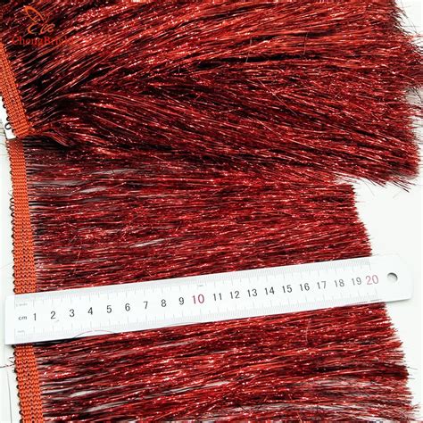 ChengBright 10 Yards Plastic Kant Kwastje Fringe L Grandado