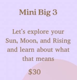 Mini Big Reading Chamonix Astrology