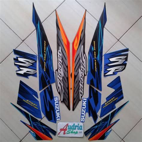 Jual Stiker Sticker Lis Les Polet Strip Stripping Emblem Full SUZUKI