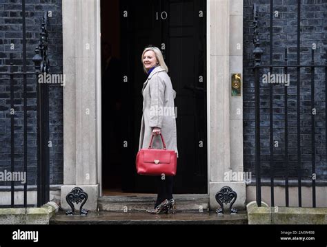 International Trade Secretary Liz Truss Arriving In Downing Street