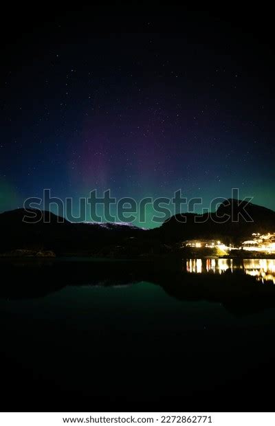 Northern Lights Norway Night Sky Green Stock Photo 2272862771 | Shutterstock