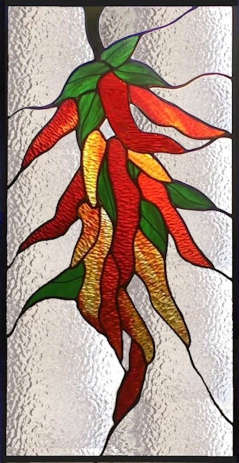 Red Hot Chili Peppers Stained Glass Panel Etsy