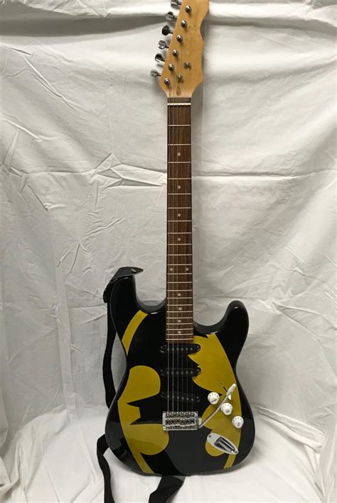 Sold At Auction Batman Electric Guitar