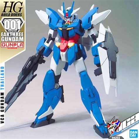 Vca Bandai Gunpla High Grade Hg Earthree Gundam