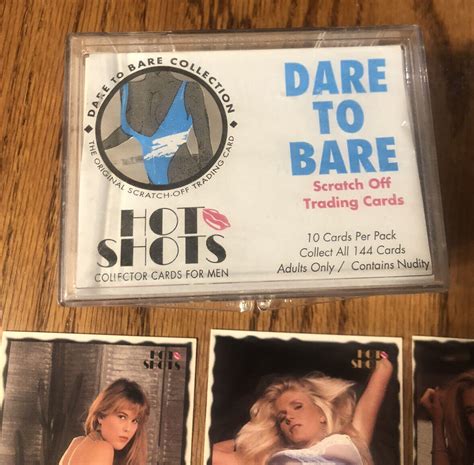 1994 Hot Shots Dare To Bare Complete 144 Card Set Unscratched Vg Condition Rare Ebay