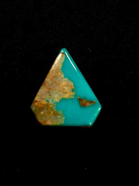 Battle Mountain Blue Gem Turquoise Rare Porcelain Grade Turquoise In