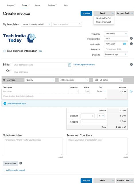 Paypal Invoice Iphone App For Invoice Template - Latest News