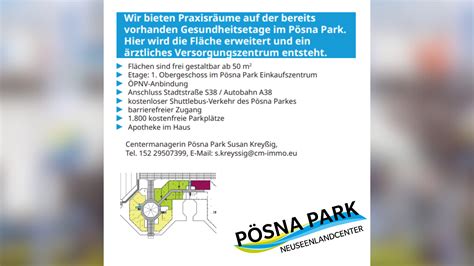 Wir Erweitern Unsere Gesundheitsetage Pösna Park Leipzig