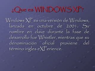 Windows Xp Ppt