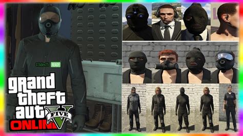 Gta 5 Heists All New Heist Outfits And Masks Gta 5 Heist Dlc Clothing