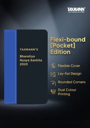 Bharatiya Nyaya Sanhita 2023 Flexi Bound Pocket