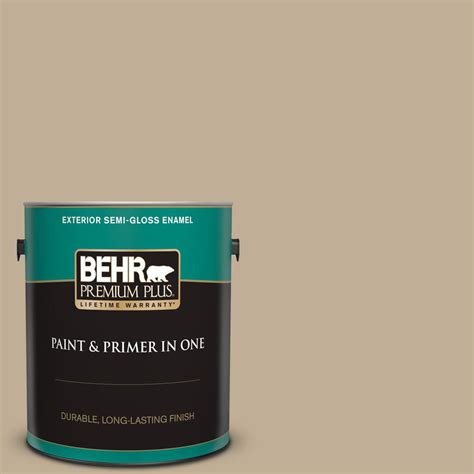 Behr Premium Plus Gal Ppu Riviera Beach Semi Gloss Enamel