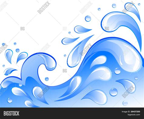 Water Wave Vector & Photo (Free Trial) | Bigstock