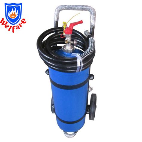 Kg Abc Blue Cylinder Trolley Abc Dry Powder Fire Extinguisher Fire