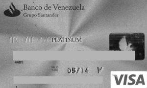 Bank Card: Banco de Venezuela - Grupo Santander (Banco De Venezuela ...