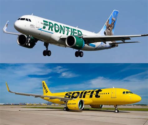 Frontier Y Spirit Crean La Quinta Aerolínea Más Grande De Estados Unidos