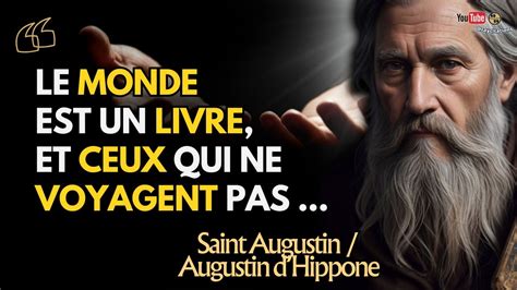 Citations De Saint Augustin Sur La Vie Augustin D Hyponne YouTube