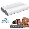 Amazon Dosaze Contoured Orthopedic Pillow Queen Size Bed Pillow