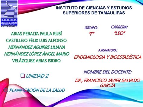 Equipo 1 Bioestad PPT