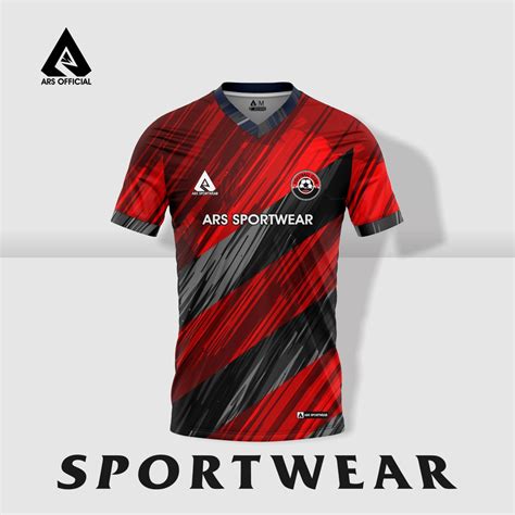 JERSEY FUTSAL JERSEY SEPAK BOLA PRINTING ARS RED HAWK Lazada Indonesia