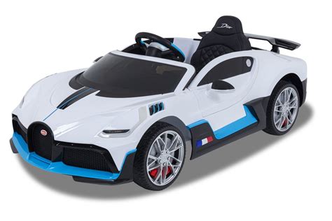 BUGATTI DIVO 12V BLANCO Y AZUL FULL OPTION KIBUGATTIWHITE Coches