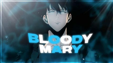 Bloody Mary Sung Jin Woo Amv Edit Youtube