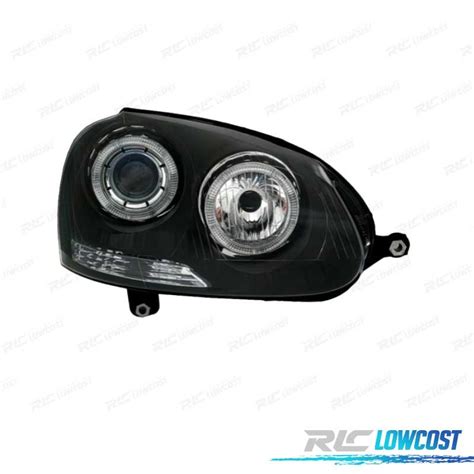 Farois Frente Angel Eyes Para Volkswagen Vw Golf V Fundo P