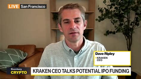 Watch Kraken Ceo On Fundraising Ipo Bloomberg