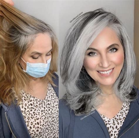 Brassy Blonde Silver Blonde Hair Blonde Hair Going Grey Grey Hair