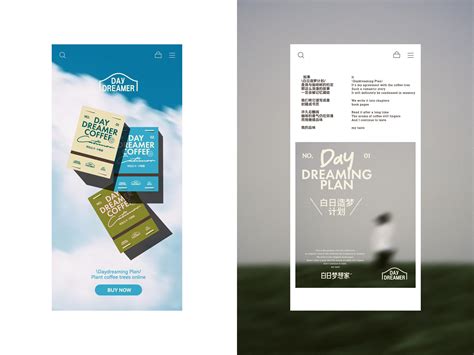 「daydreamer」coffee Brand Identity Design咖啡品牌设计 Behance