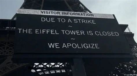 La Torre Eiffel Conmemora El Centenario De Su Creador Cerrada Por Una