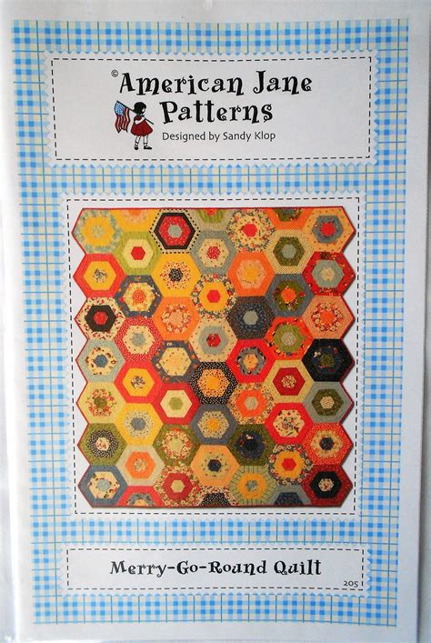 American Jane Patterns Merry Go Round Quilt Pattern By Sandy Etsy